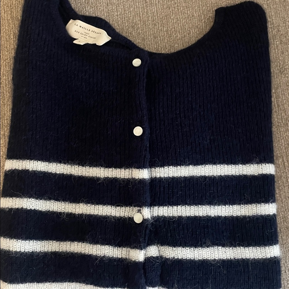 Sezane gaspard cardigan. Like New - Picture 4 of 5